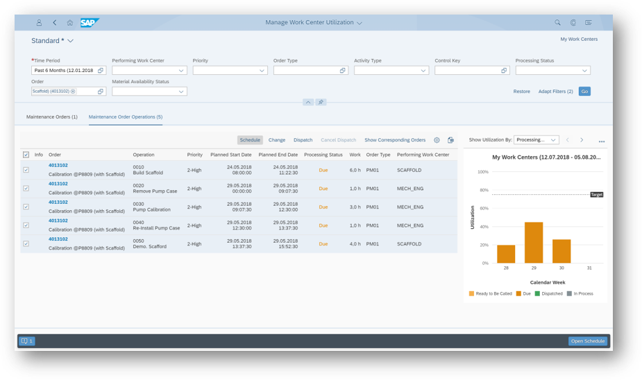 SAP S/4HANA Asset Management