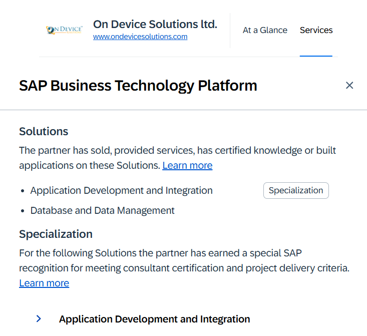 SAP BTP