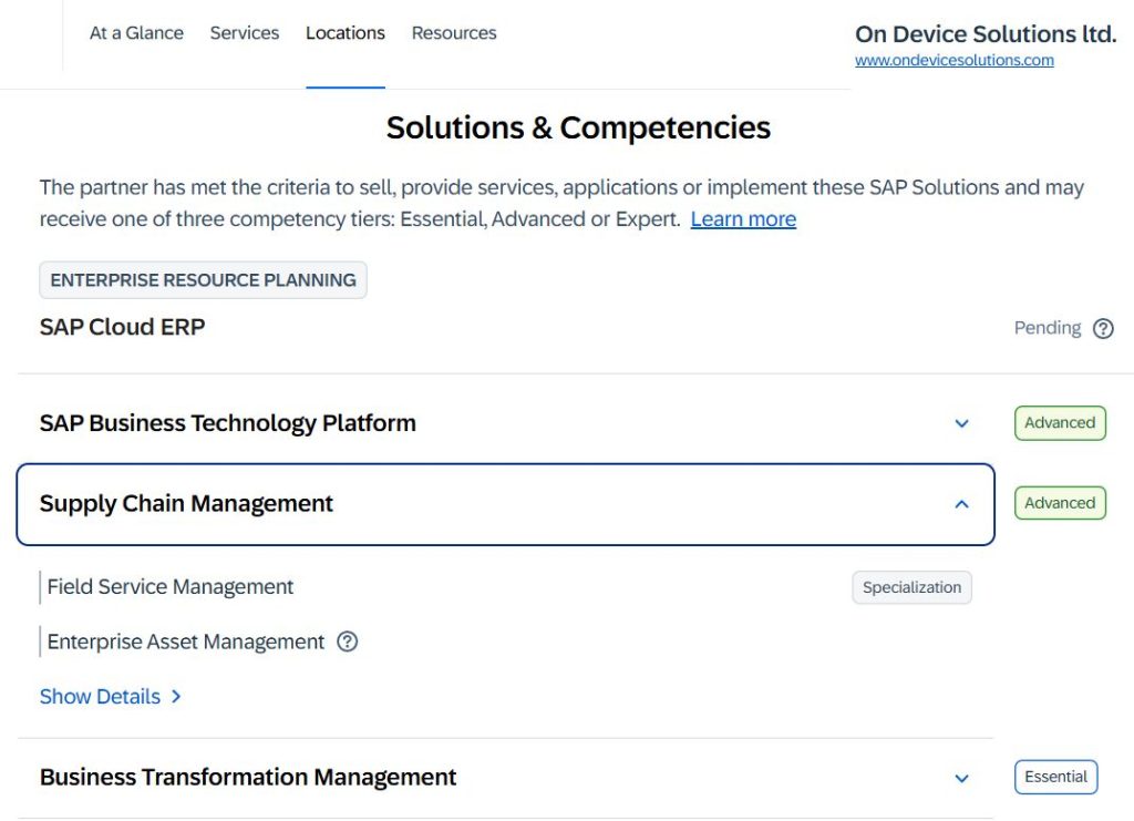 sap field service management